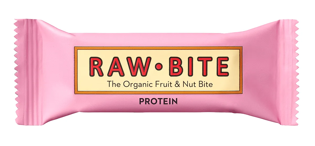 Raw Bite proteïnebar fruit/nuts bio & raw 50g